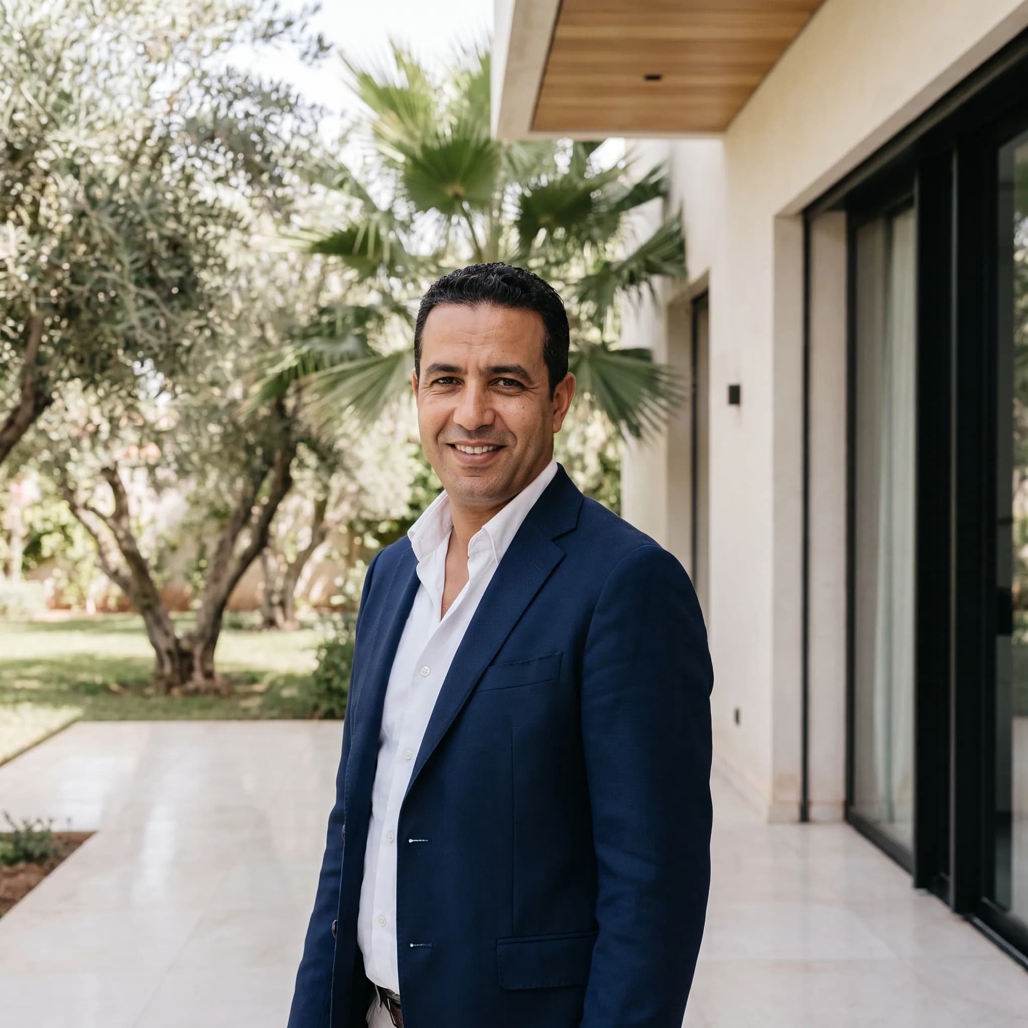 Portrait of Youssef El Amrani, founder of L'Intendance