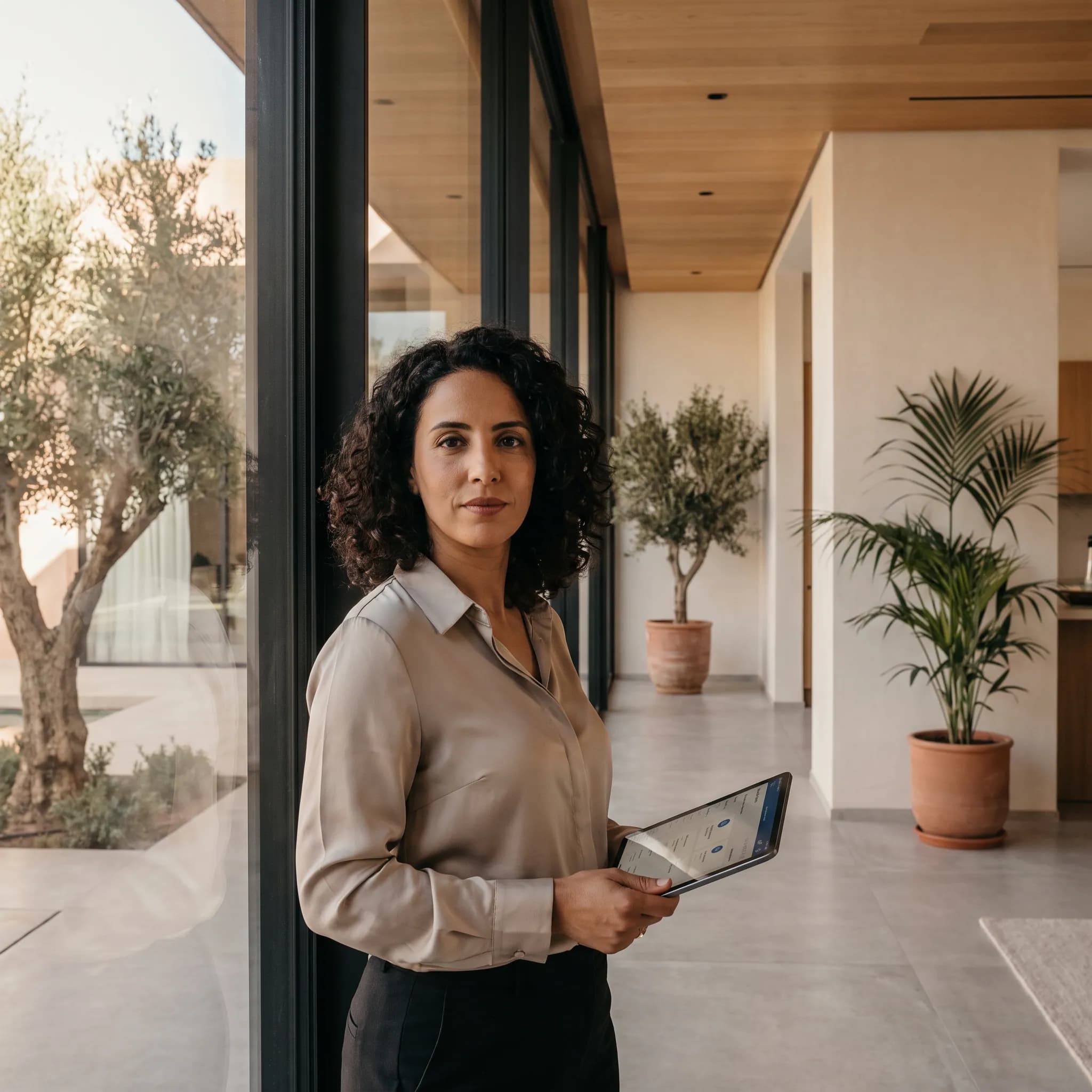 Portrait of Salma Bennani, head of operations